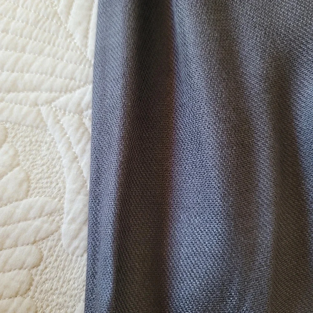 Womens H&M Black Gray Soft Cozy Fringe Scarf Wrap